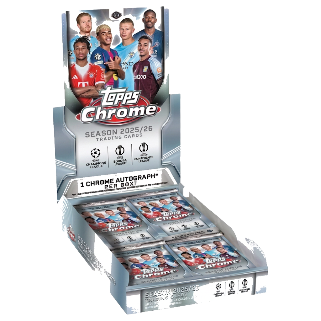 Topps Chrome UEFA Club Competitions 25/26 Hobby Box