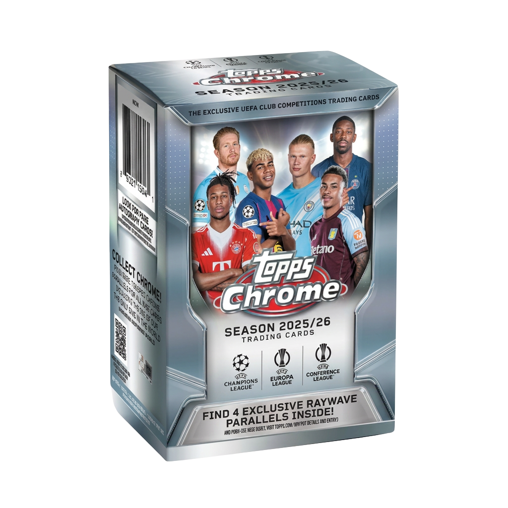 Topps Chrome UEFA Club Competitions 25/26 Value Box